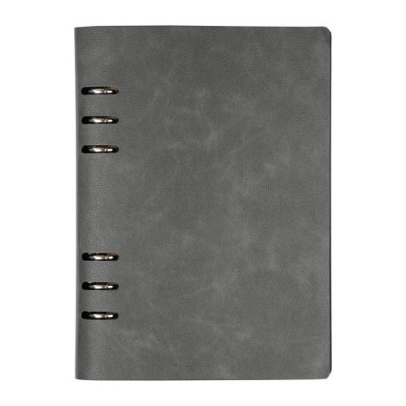 A5 gyűrűs jegyzetfüzet PU borítóval