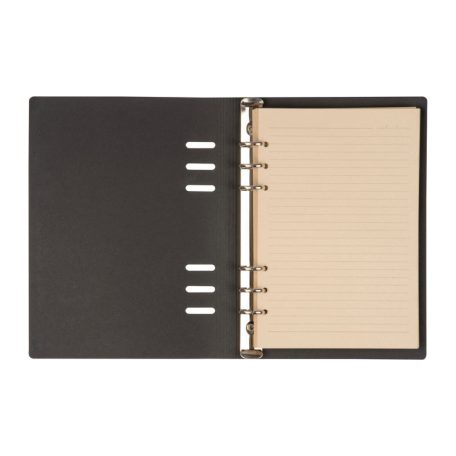 A5 gyűrűs jegyzetfüzet PU borítóval