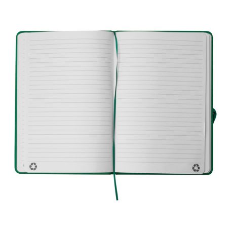 A5 újrahasznosított jegyzetfüzet RPU borítóval