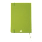 A5 újrahasznosított jegyzetfüzet RPU borítóval