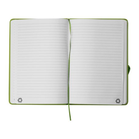 A5 újrahasznosított jegyzetfüzet RPU borítóval