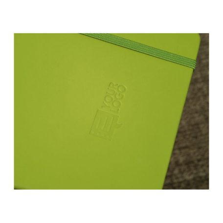 A5 újrahasznosított jegyzetfüzet RPU borítóval