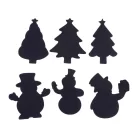 Karcolható papír dísz szett akasztóval