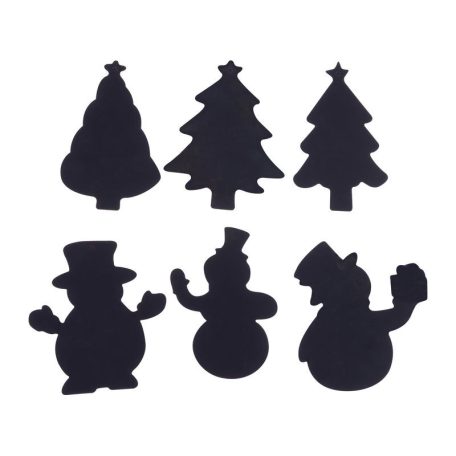 Karcolható papír dísz szett akasztóval