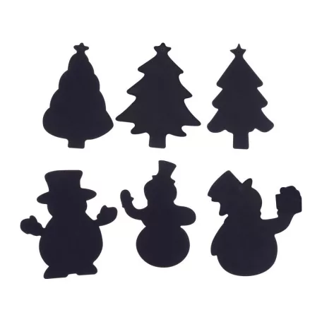 Karcolható papír dísz szett akasztóval