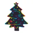 Karcolható papír dísz szett akasztóval