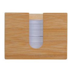 Bambusz jegyzettartó