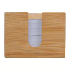 Bambusz jegyzettartó