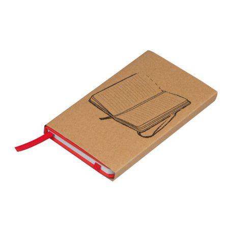 A6 jegyzetfüzet könyvjelzővel