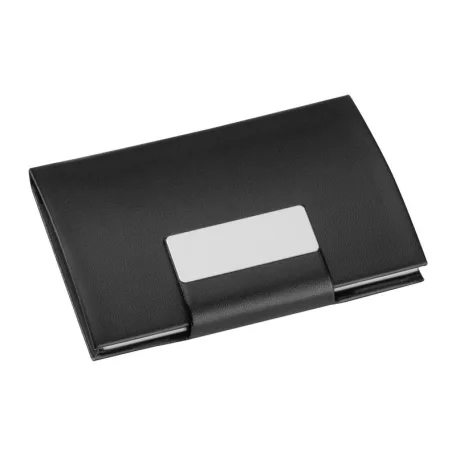 Műbőr borítású névjegykártyatartó