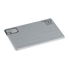 Kártya fém pendrive 4GB, készletről