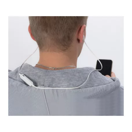 Bluetooth fülhallgató PU tokban