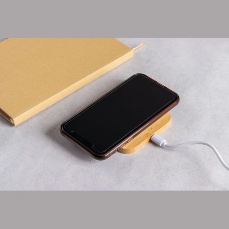 Bambusz vezeték nélküli töltő