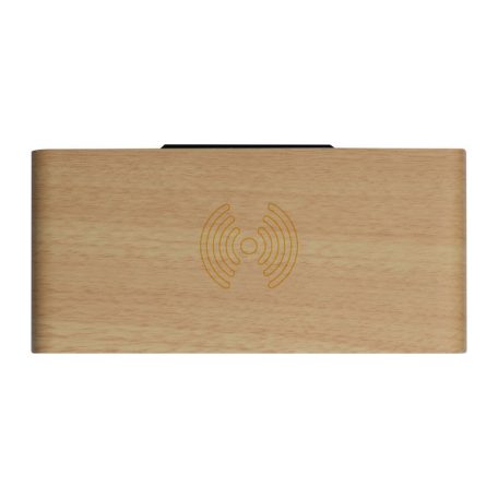 Vezeték nélküli töltő asztali órával