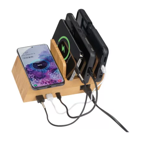 Vezeték nélküli töltő USB porttal