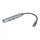 Újrahasznosított alumínium USB elosztó