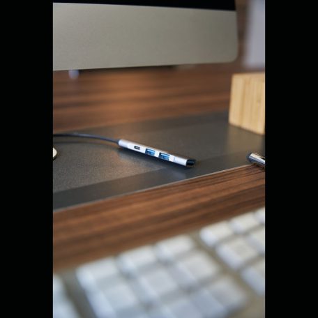 Újrahasznosított alumínium USB elosztó