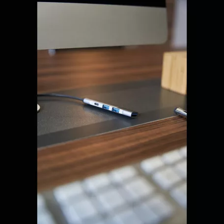 Újrahasznosított alumínium USB elosztó