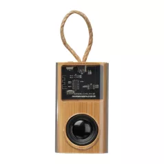 Bluetooth hangszóró bambuszból