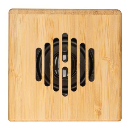 Bambusz hangszóró és vezetéknélküli töltő