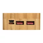 Bambusz powerbank 20,000 mAH