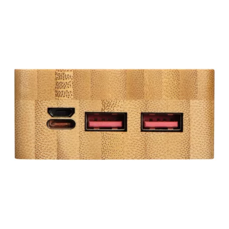 Bambusz powerbank 20,000 mAH