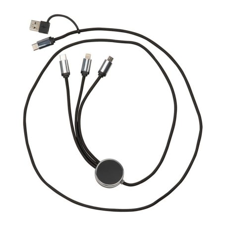 5 az 1-ben USB LED töltőkábel 