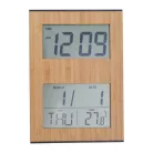 Bambusz asztali óra