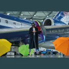 Szivárványos esernyő