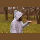 Bankkártya méretű esőponcsó