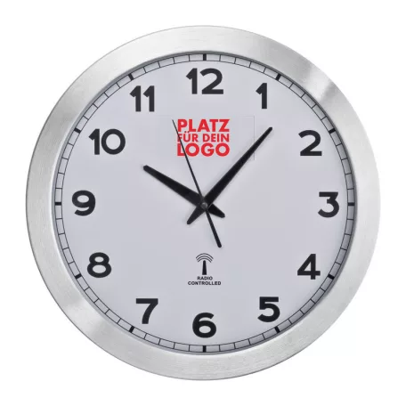 Rádióvezérlésű fém falióra