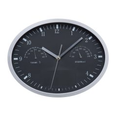 Műanyag falióra hőmérséklet kijelzővel