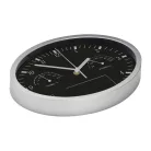 Műanyag falióra hőmérséklet kijelzővel