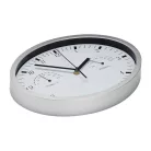 Műanyag falióra hőmérséklet kijelzővel