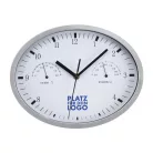 Műanyag falióra hőmérséklet kijelzővel