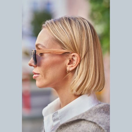 Bambusz hatású napszemüveg