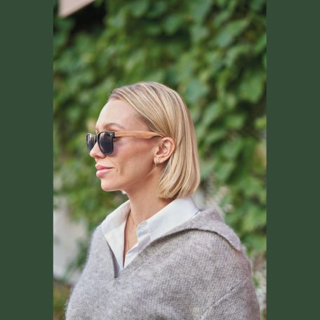 Bambusz hatású napszemüveg