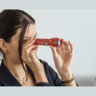 Kaleidoszkóp karácsonyi mintával