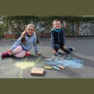 Aszfaltkréta dobozban