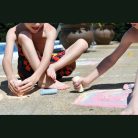 Aszfaltkréta dobozban