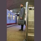 Szürke laptoptáska