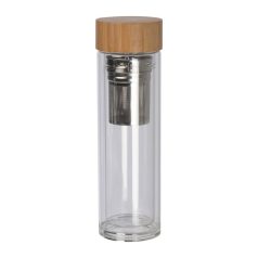 Üveg ivópalack, 420 ml