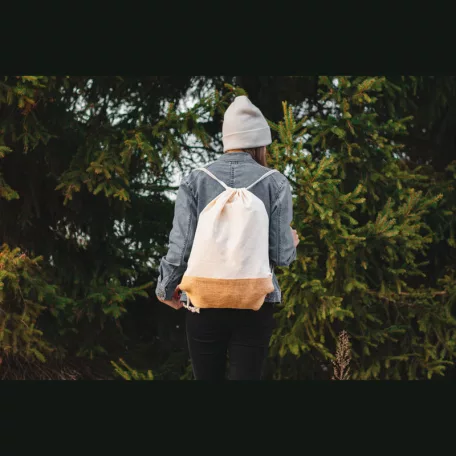 Juta - pamut tornazsák 140 g/m²