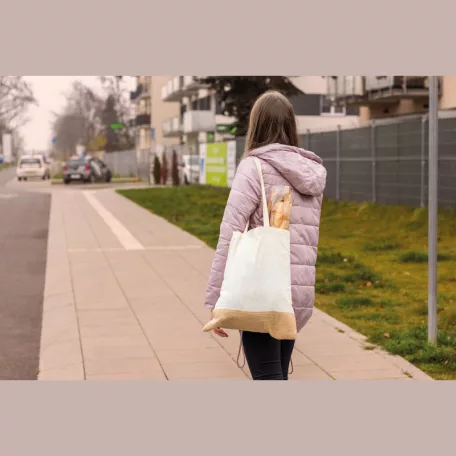 Juta - pamut bevásárlótáska, 140 gr