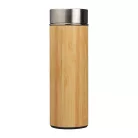 Acél termosz bambusz bevonattal, 350 ml
