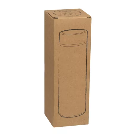 Acél termosz bambusz bevonattal, 350 ml