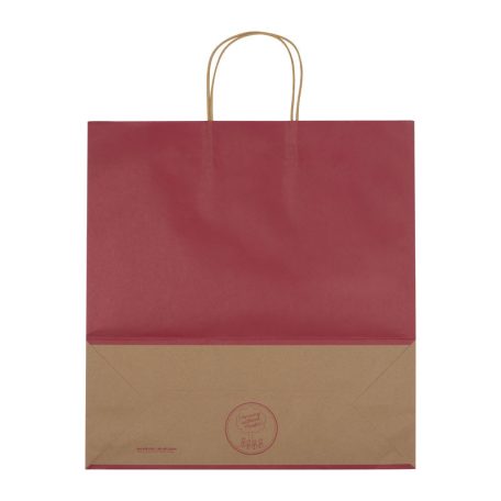 Sodrottfüles papírtáska, nagy