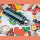 RPET ivópalack, 500 ml