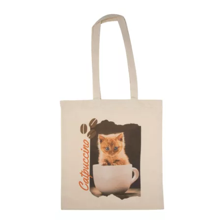 Hosszúfülű vászontáska, 140g/m²