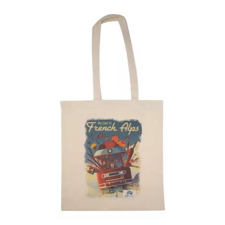 Hosszúfülű vászontáska, 140g/m²